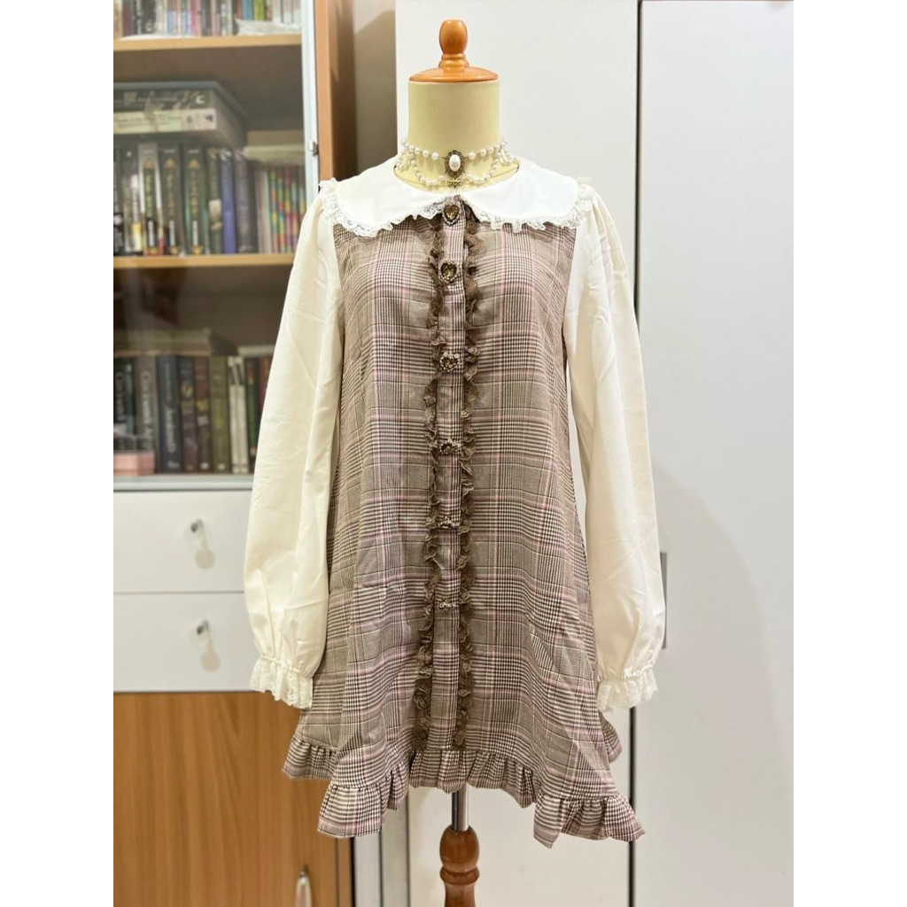 Princess Melody Mars Sister brand Kawaii Ryousangata Cute Mini Dress