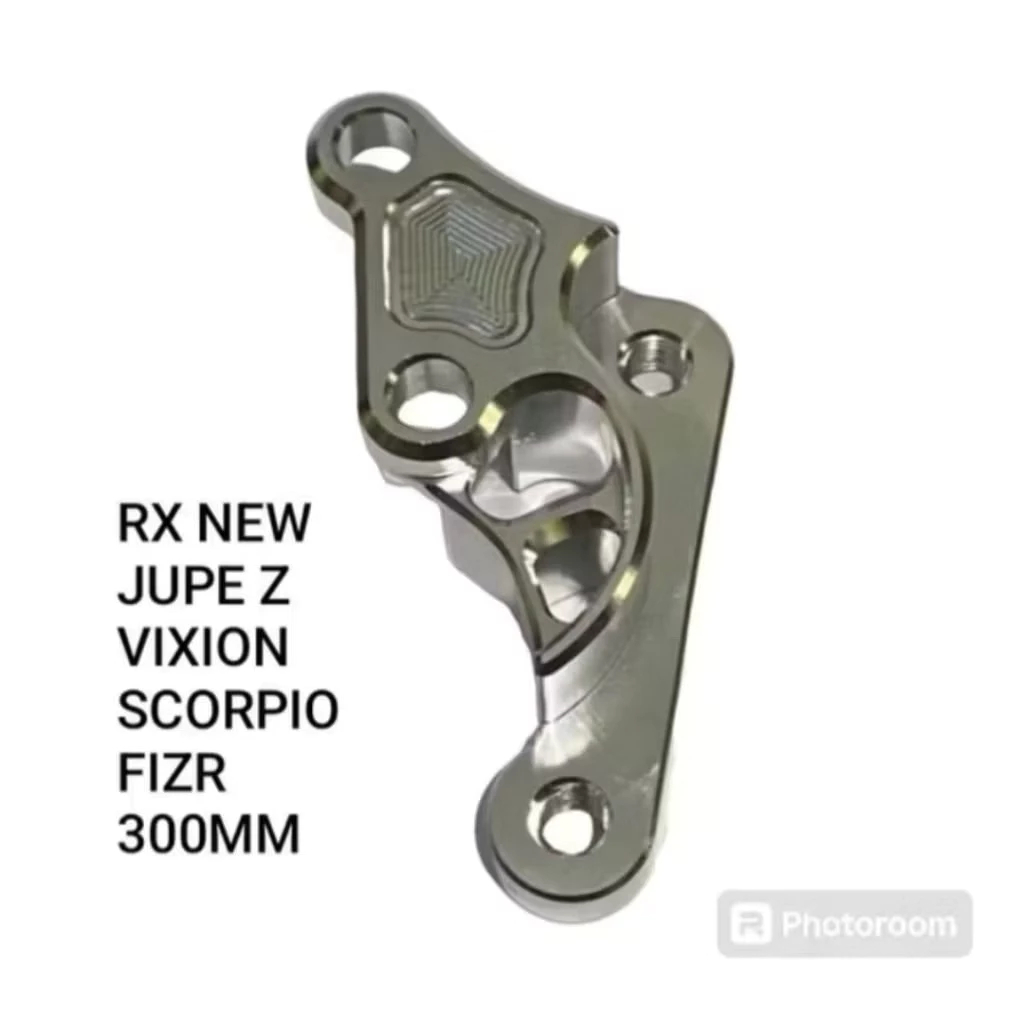 BREKET KALIPER 4 PISTON BIGPOT BREMBO AXIAL 300MM MOTOR RX KING NEW JUPITER Z VIXION SCORPIO FIZR VE