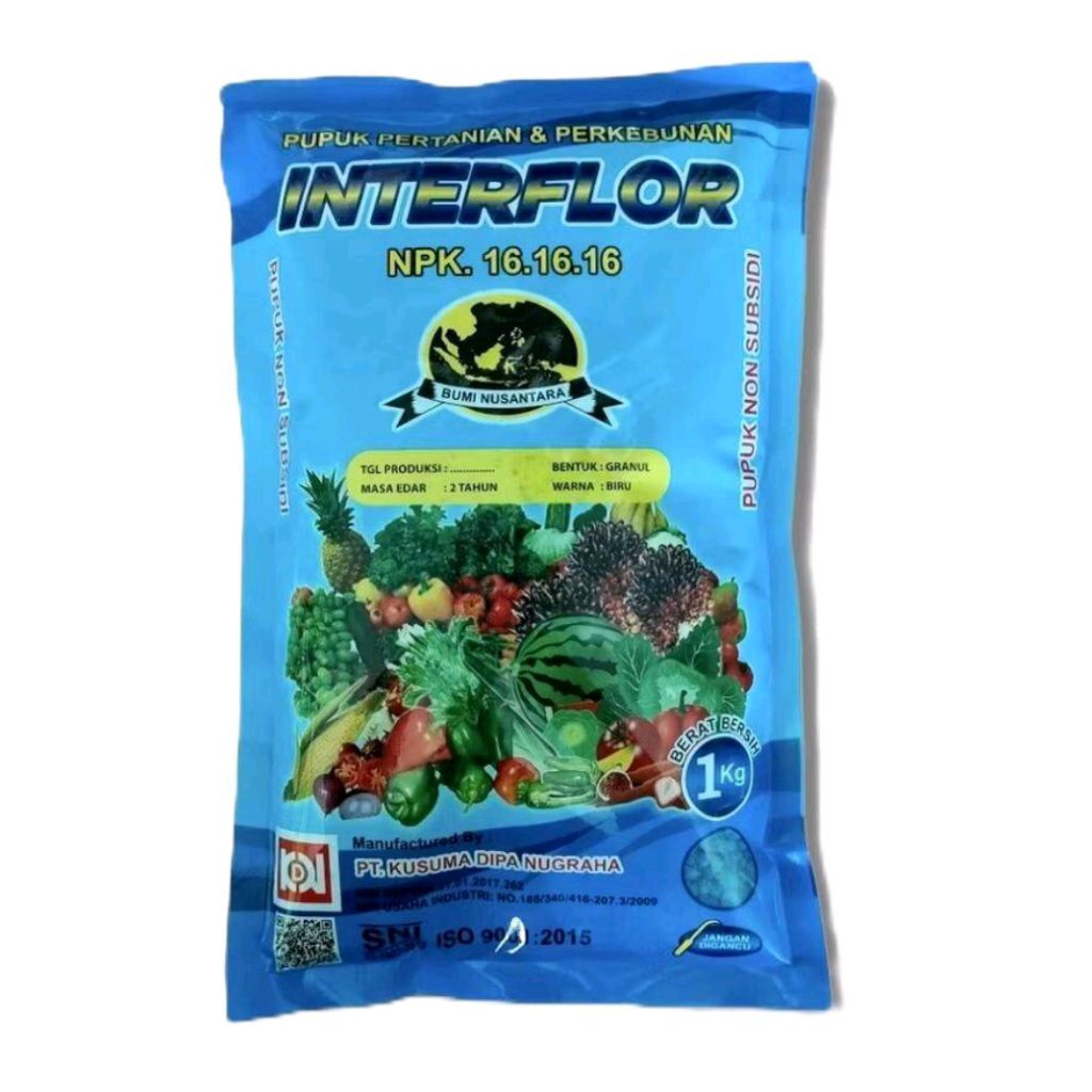 1 kg Pupuk NPK 16.16.16 Interflor