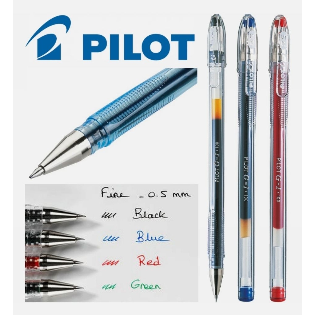 (1 pcs) Pen PILOT G-1 / Pulpen Pilot G-1 / pulpen gel pilot G1 / gel pen pilot g1