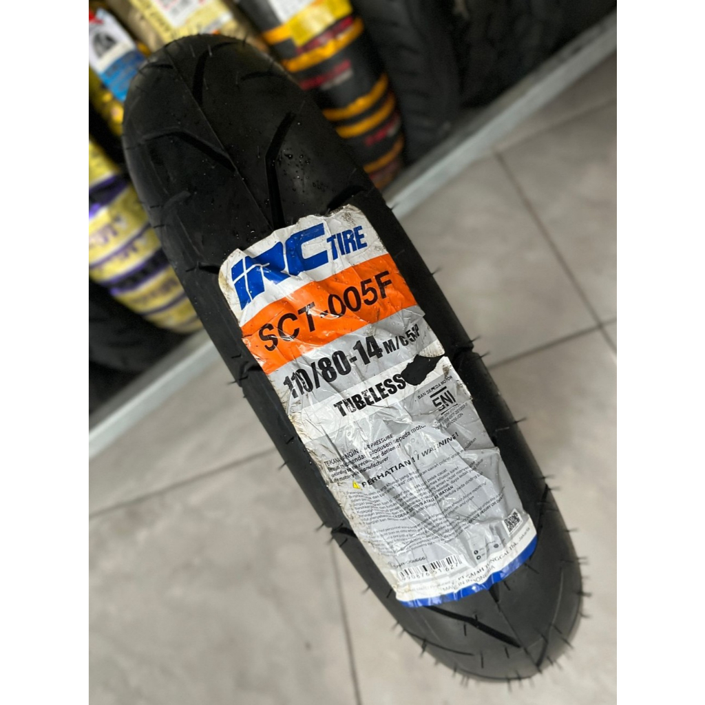 Ban IRC R14 Tubeless – Grip Kuat, Nyaman, Tersedia 110/80 & 100/80