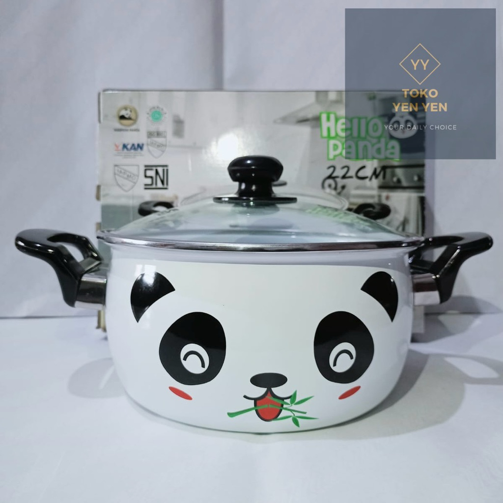 Panci Dutch Oven Panda 22 cm Maspion