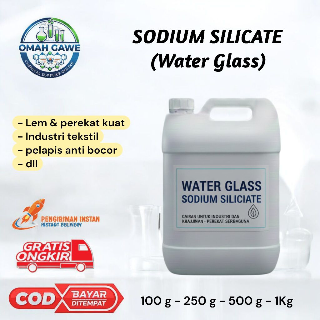 Water glass - sodium silicate 500gr