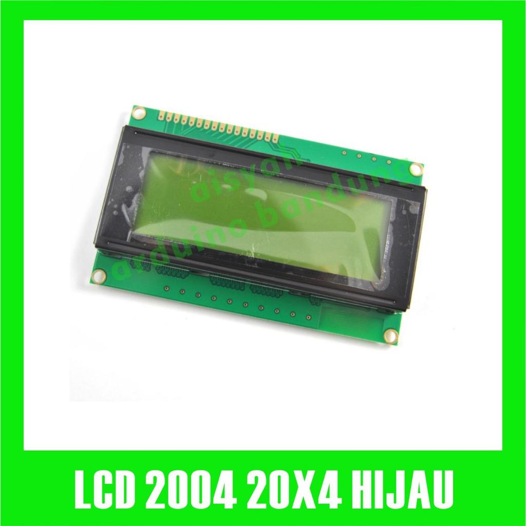 Fish Yummy Lcd 2004 20X4 20 X 4 X 20 4X20 20*4 Module Green Backlight