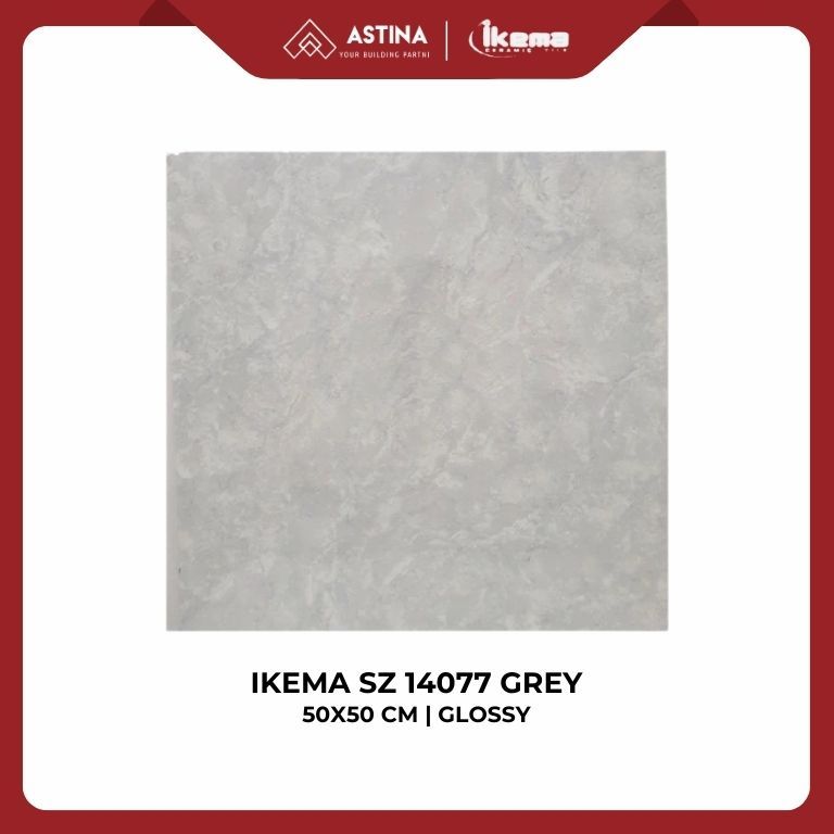KERAMIK IKEMA SZ 14077 GREY 50X50 CM GLOSSY