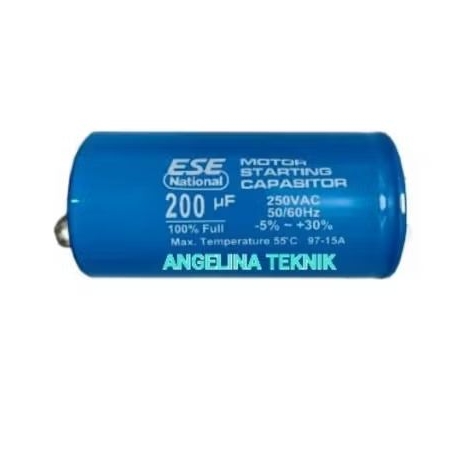 capasitor starting 200uf / ESE kapasitor starting 200uf