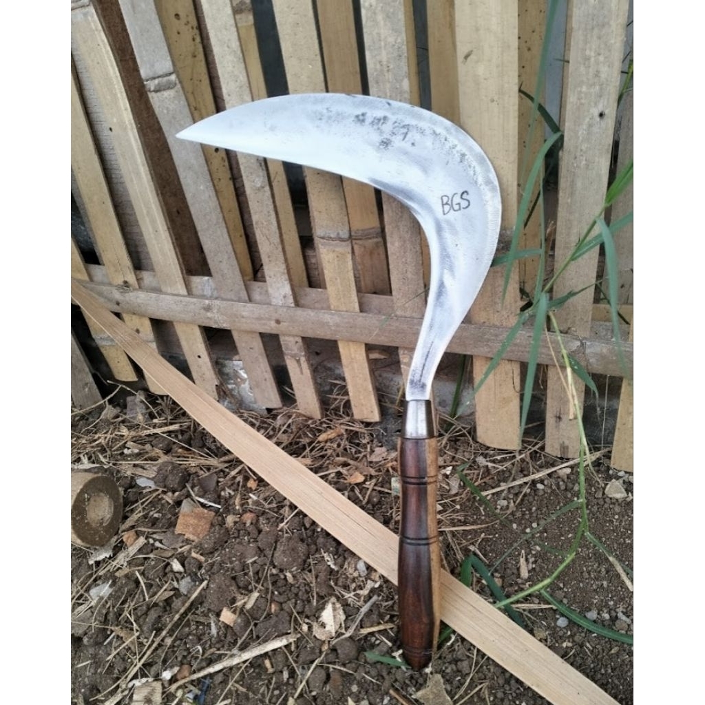 Arit Rumput Super Tajam Asli Baja Murni 100% [ BGS ]