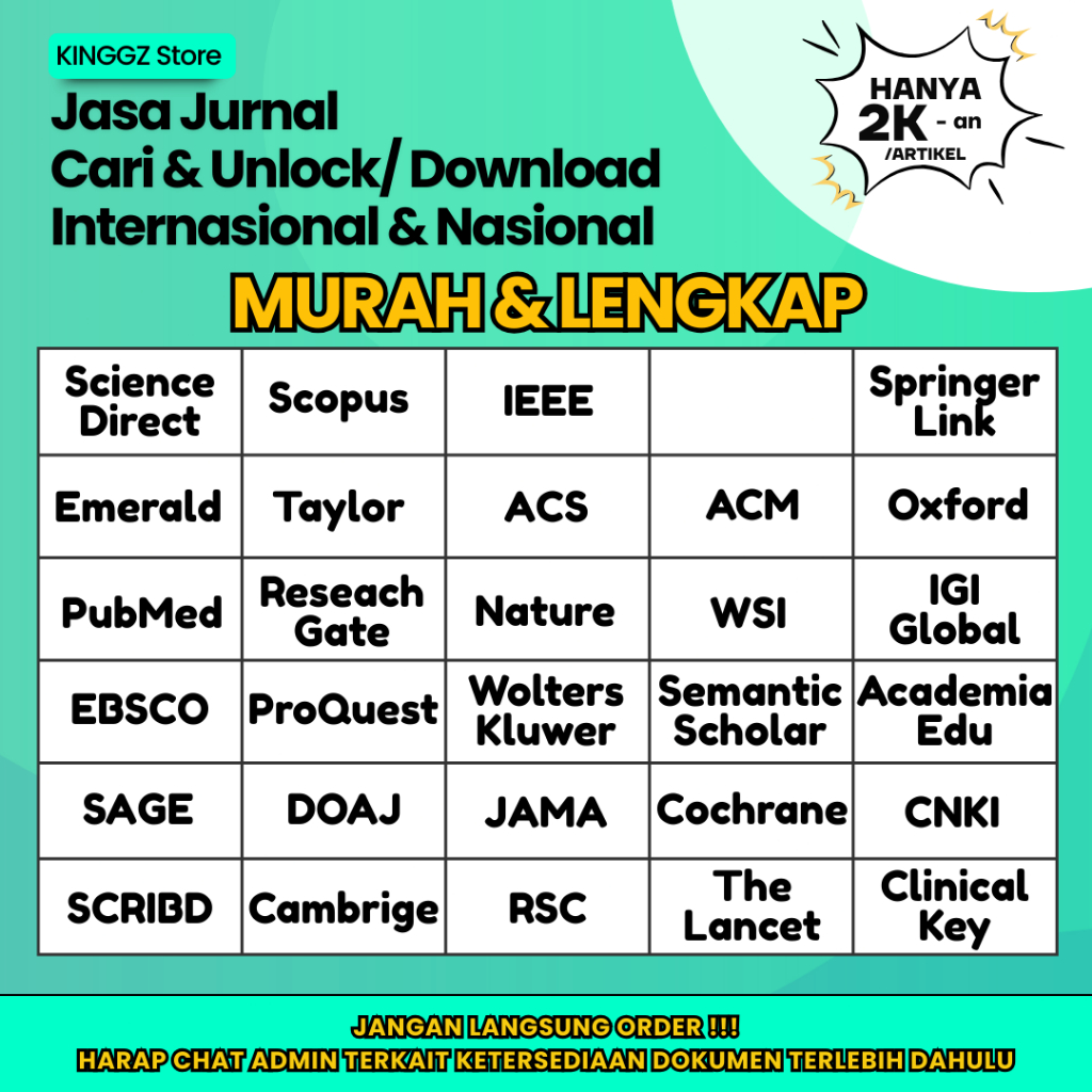 LENGKAP | Download Jurnal Internasional | Unlock Jurnal Internasional