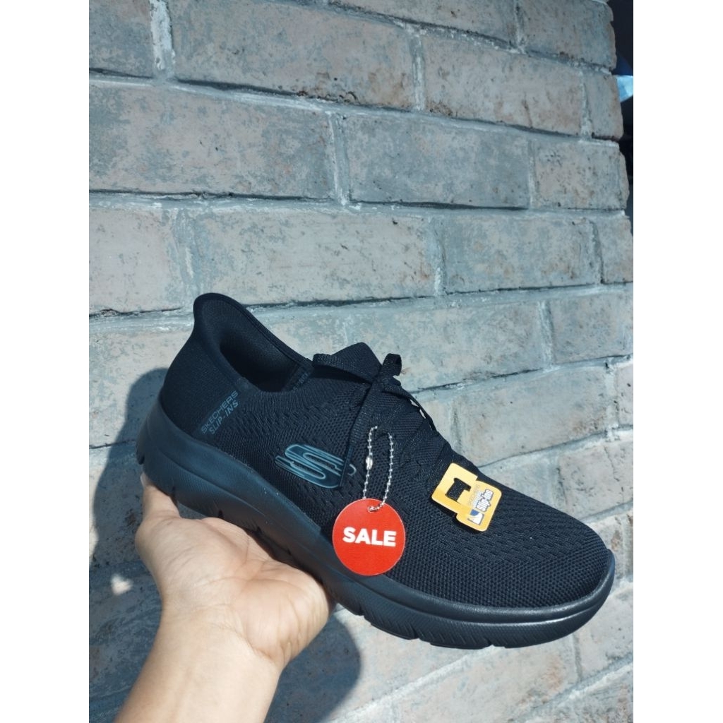 SEPATU SKECHERS SPORT SUMMITS WOMEN-SKE150263BBK