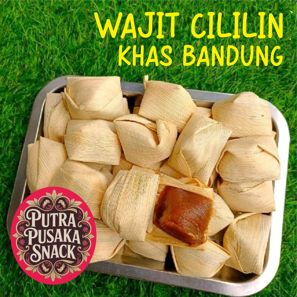 Wajit Cililin Wajit Ketan Oleh Oleh Khas Bandung Manis Legit wajit cililin asli Putra Pusaka