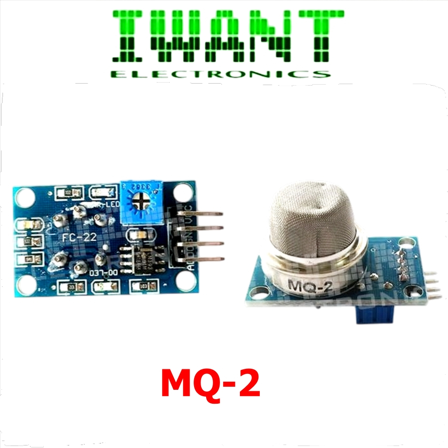 MQ-2 MQ2 SMOKE SENSOR MODULE SENSOR DETEKSI GAS LPG MODUL MQ-2 MQ 2 MQ-2 LPG BUTANE METHANE GAS SMOK