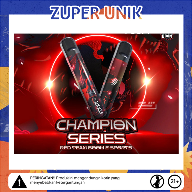 FOOM POD X CHAMPION SERIES RED TEAM BY FOOM 100% ORIGINAL