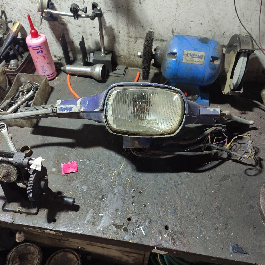 stang setang stir vespa px vespa PS original utuh