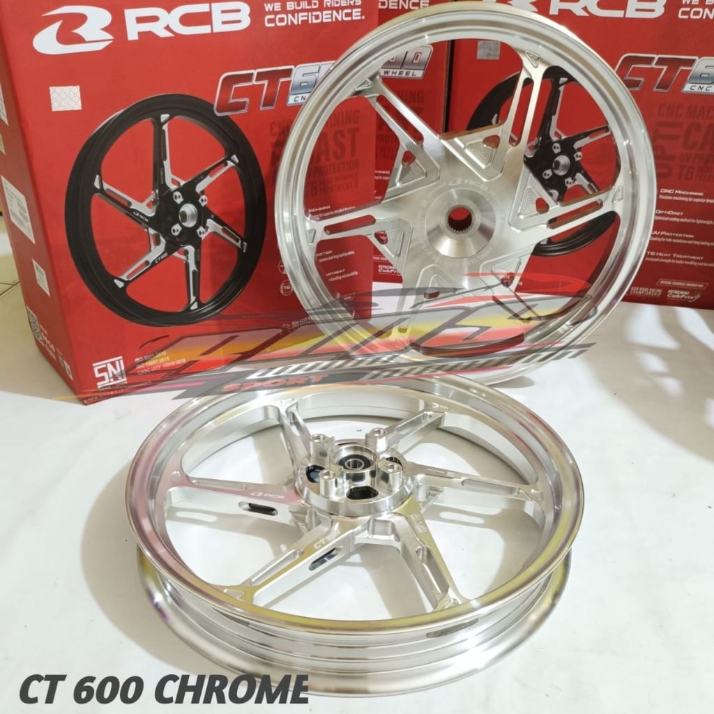 VELG RCB CT600 CNC VARIO 125 VARIO 150 VARIO KZR BOHLAM VARIO LED NEW KEYLESS BEAT RCB MALAYSIA