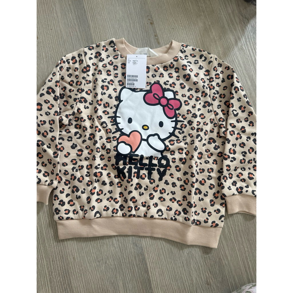 H&M sweatshirt hello kitty mickey mouse anak