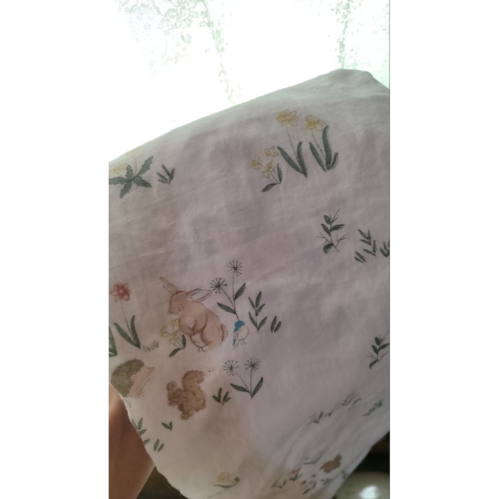 Sprei bayi katun jepang Baby Loop 70X120X10 |  Preloved