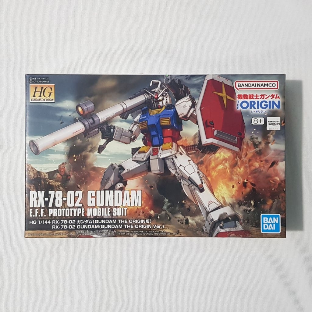 Bandai - HG RX-78-02 Gundam (THE ORIGIN Ver.)
