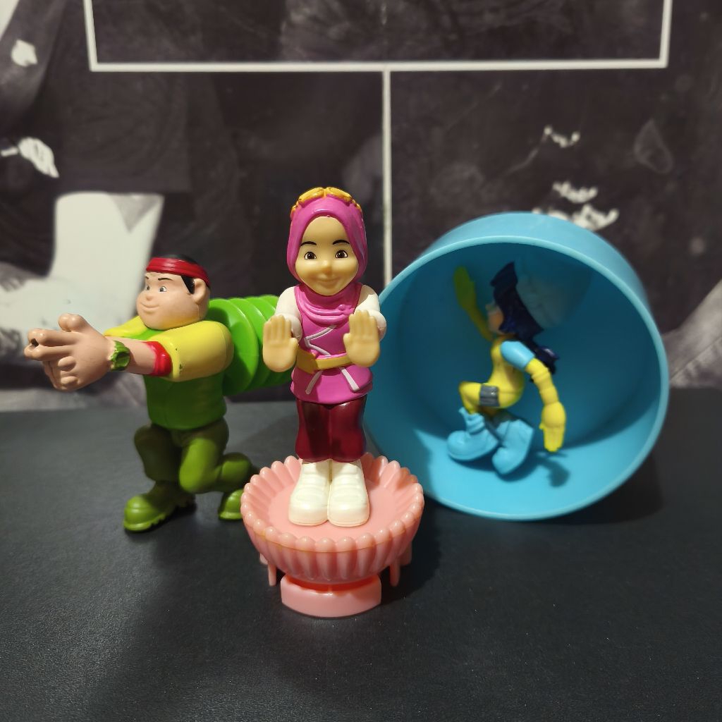 Mainan Chaki Meal Kfc Boboiboy Galaxy Set Original