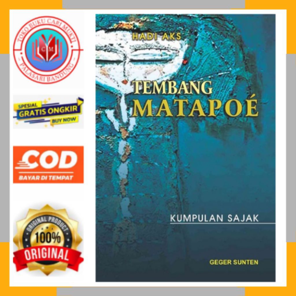 GEGER SUNTEN BUKU KUMPULAN SAJAK BASA SUNDA TEMBANG MATA POE - Hadi Aks