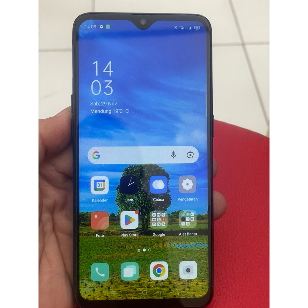 Oppo F9 ram 4/64 second original oppo