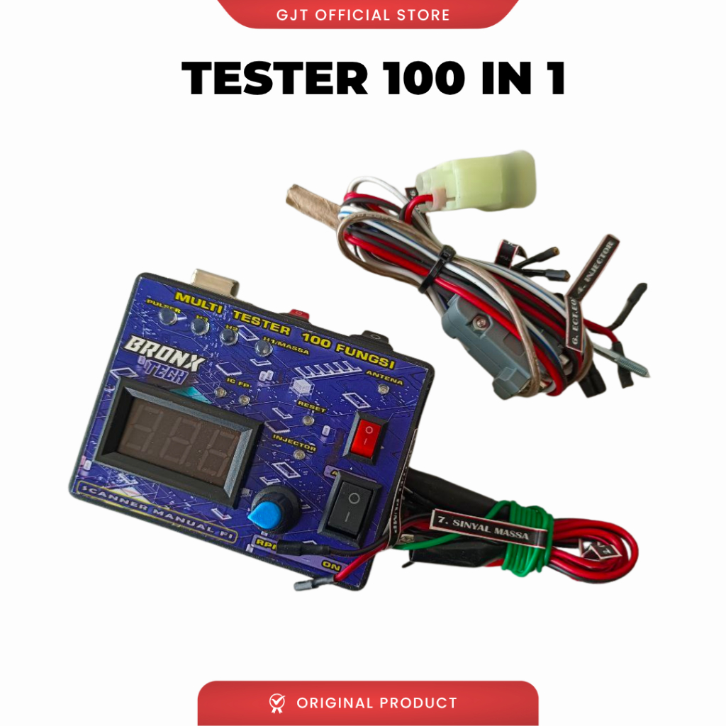 Multitester 100 in 1 Scaner manual F.I 100 in 1 Tester 100 in fungsi