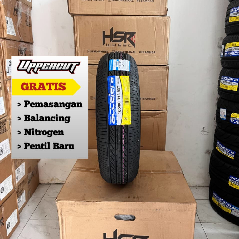 Ban Mobil Accelera 165/80 R13 Ban Tubles Awet Murah 165 80 R13