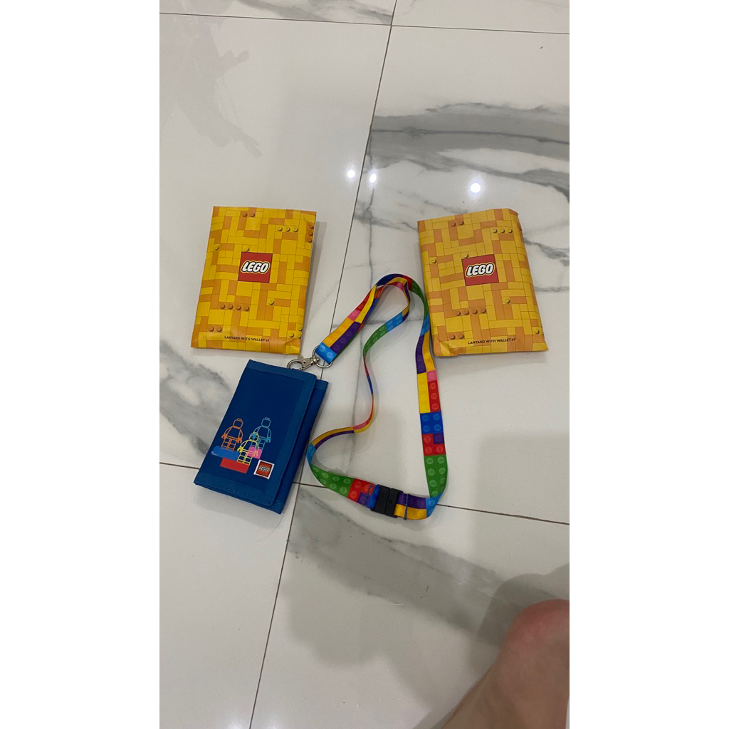 Lego Lanyard With Wallet