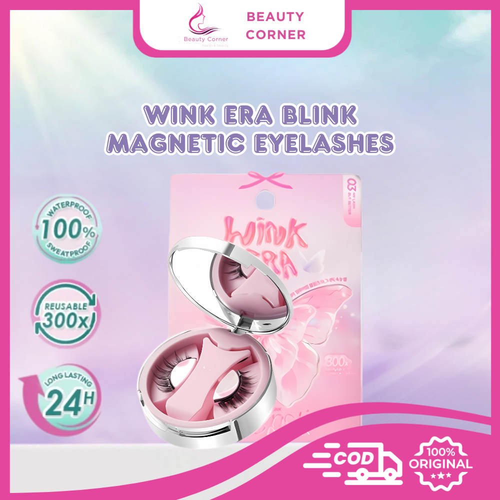 GLAMFIX Wink Era Alluring Blink Magnetic Eyelashes - Bulu Mata Magnet