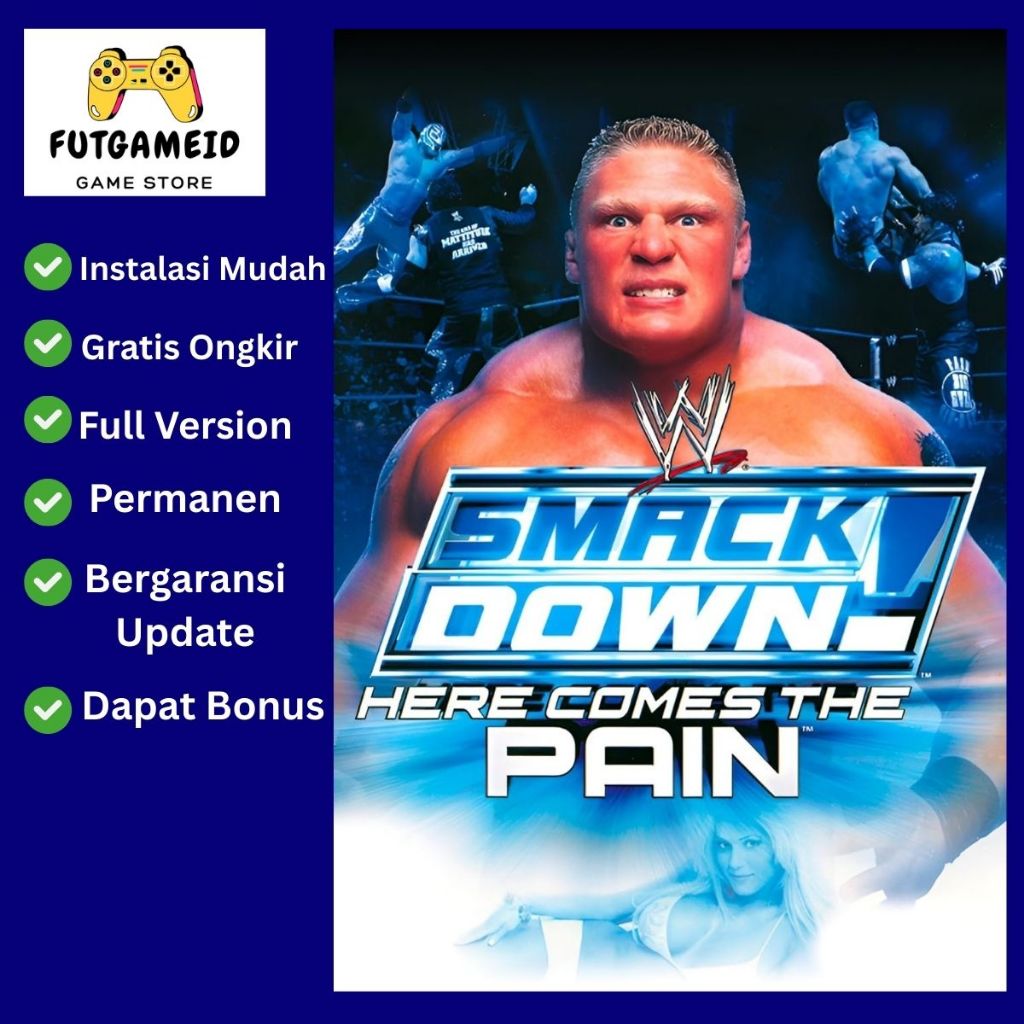 WWE SmackDown Here Comes the Pain GAME PS2 UNTUK PC LAPTOP