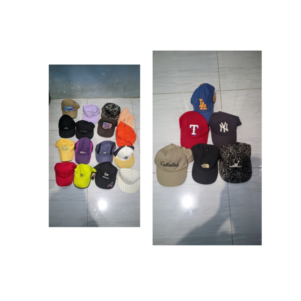 topi second original brand