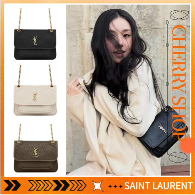 Yves Saint Laurent NIKI MINI Women's Shoulder Bag YSL Tas Bahu Wanita