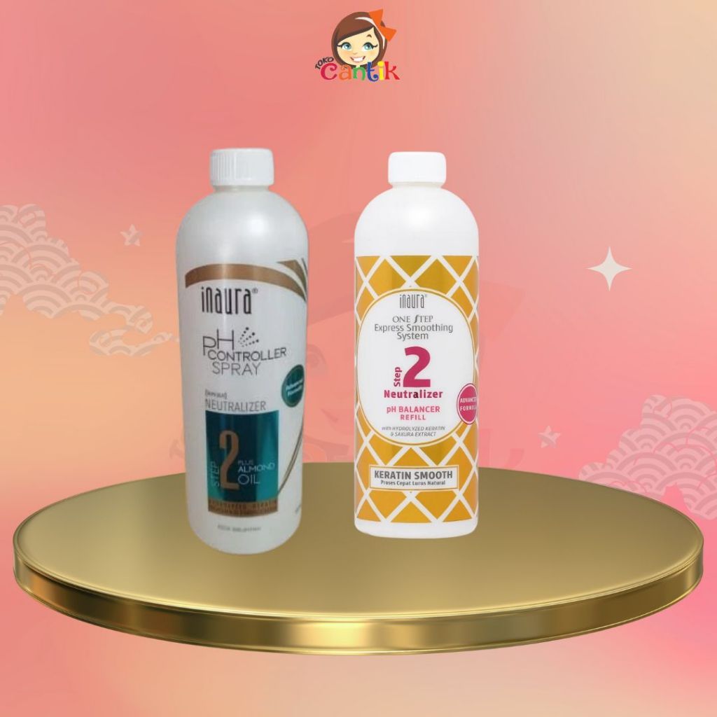 Inaura One Step Express Smoothing System PH Balancer Refill 500ml & PH Controller Refill 500ML