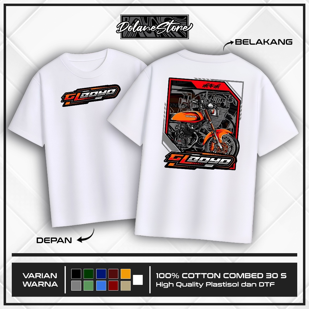 DOLANE STORE – KAOS RACING GL BOYO | FASHION PRIA & WANITA KEKINIAN – KAOS TERBARU & TERLARIS