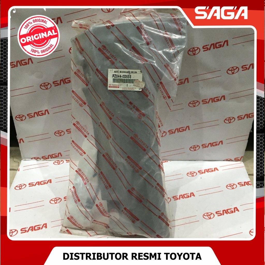 SAGA | Pelindung Lumpur Slebor Aero SPORT DESIGN (SD) BELAKANG KANAN YARIS PZ044-0D555