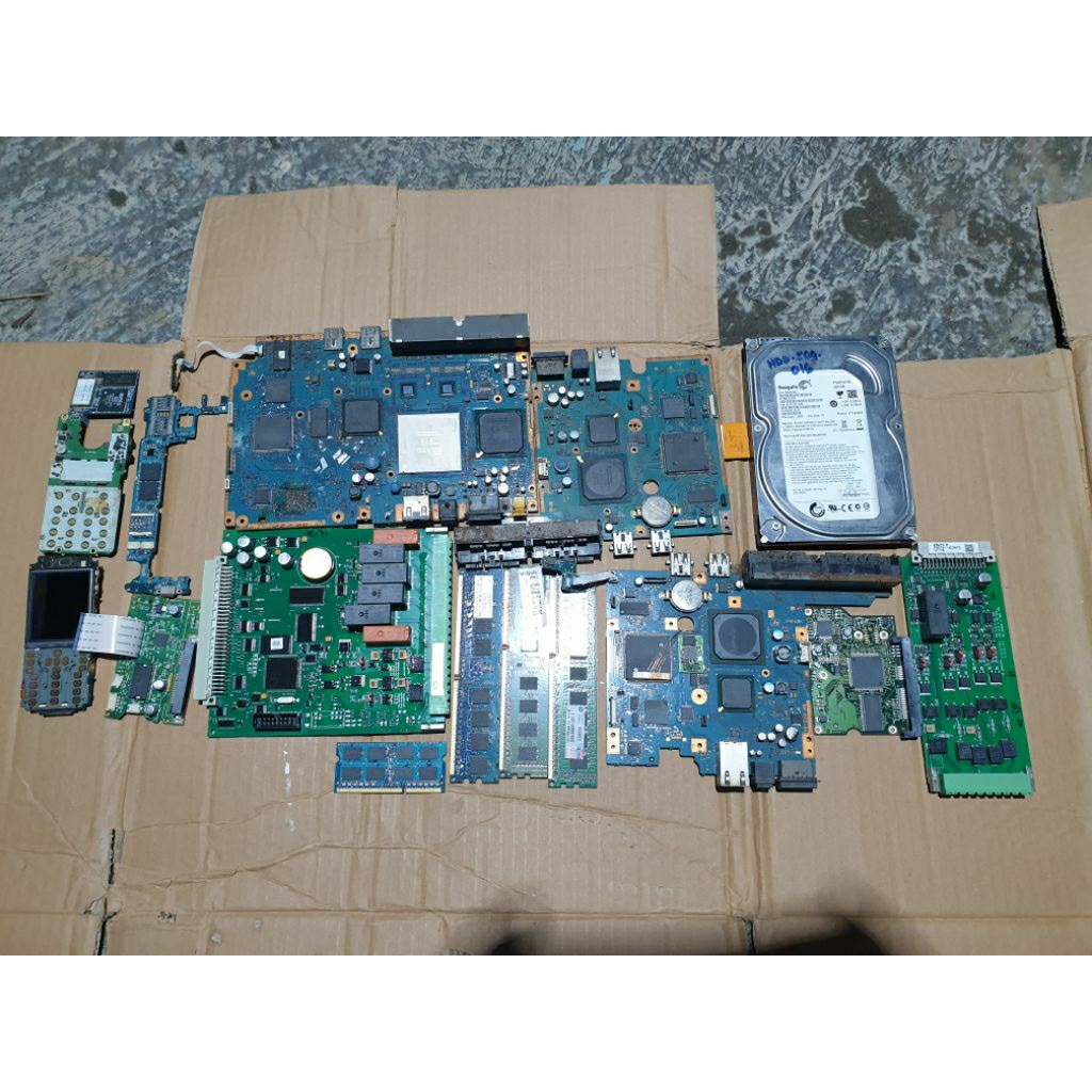 PCB PS2 dan control mainboard+hardisk