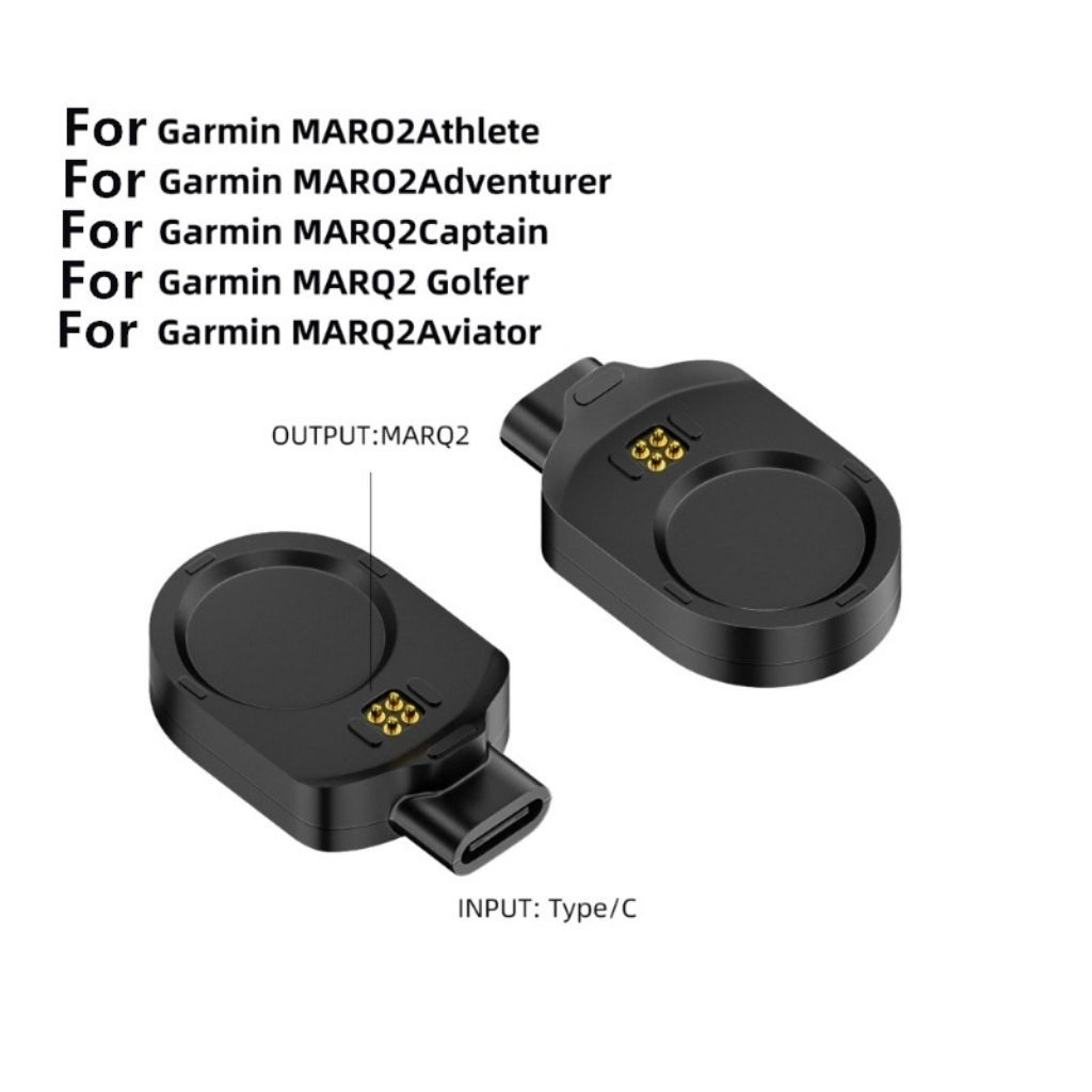 Colmer Watch Charging Adapter TYPE C Garmin MARQ Gen 2 Charger Magnetik Smartwatch Garmin MARQ / MAR