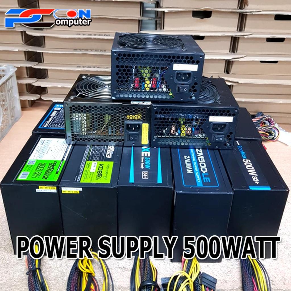 Power Supply 500Watt  PSU PC GAMING