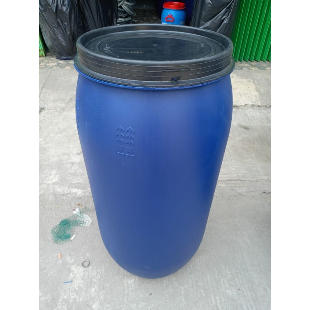 tong sampah/drum plastik 150 liter