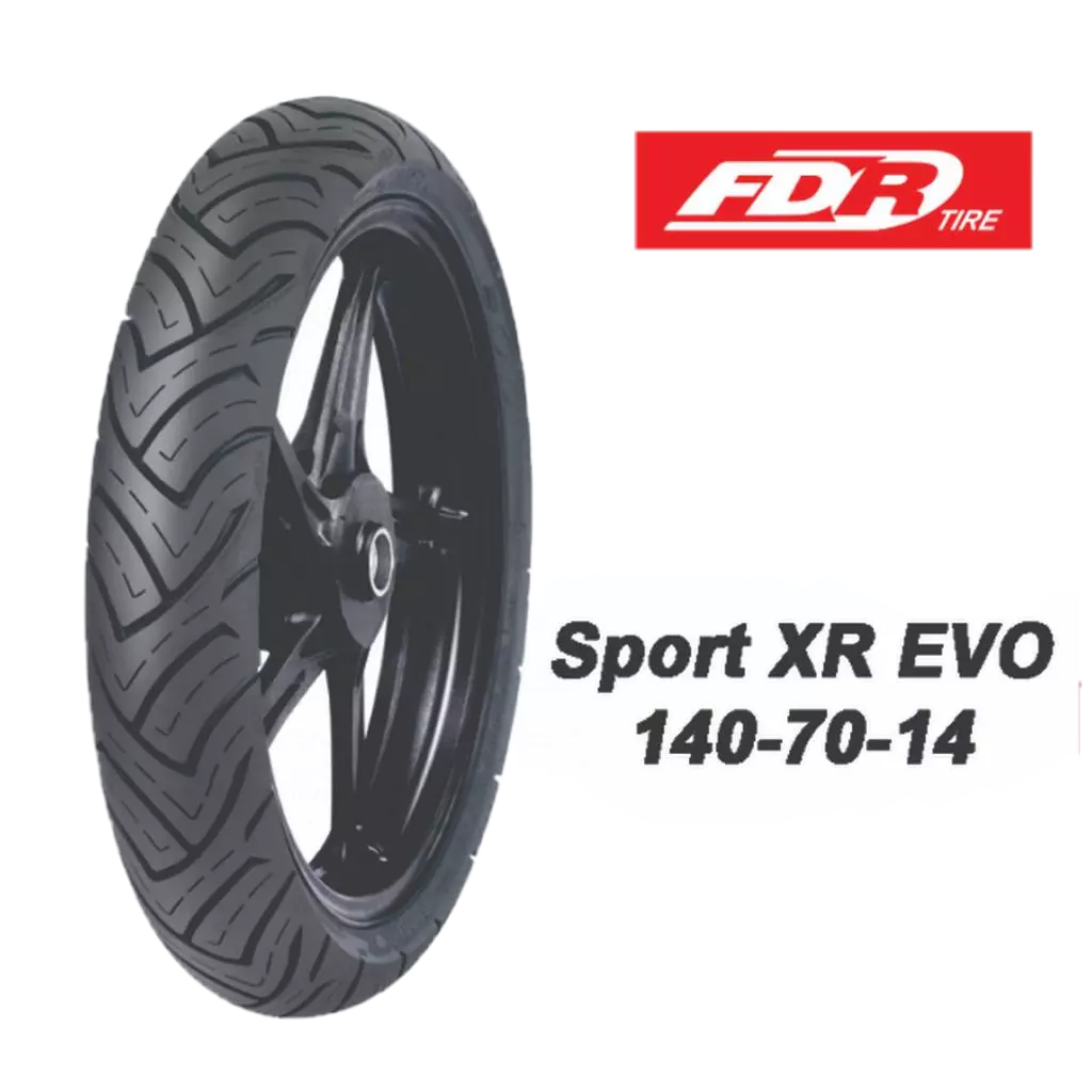 BAN LUAR FDR 140/70-14 SPORT XR EVO TUBELESS BELAKANG AEROX 155