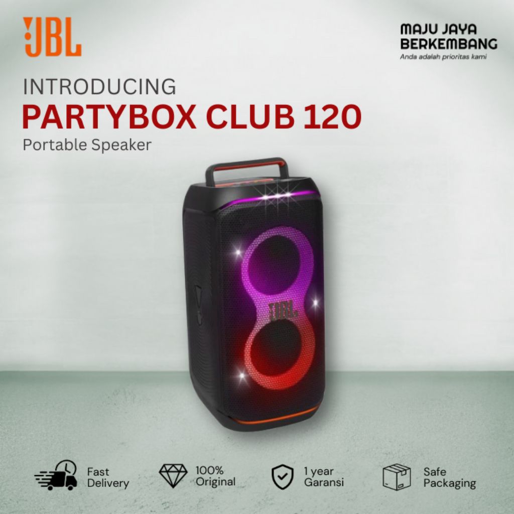 JBL PARTY SPEAKER BLACK - JBL PB CLUB 120 AS
JBL PB CLUB 120 AS