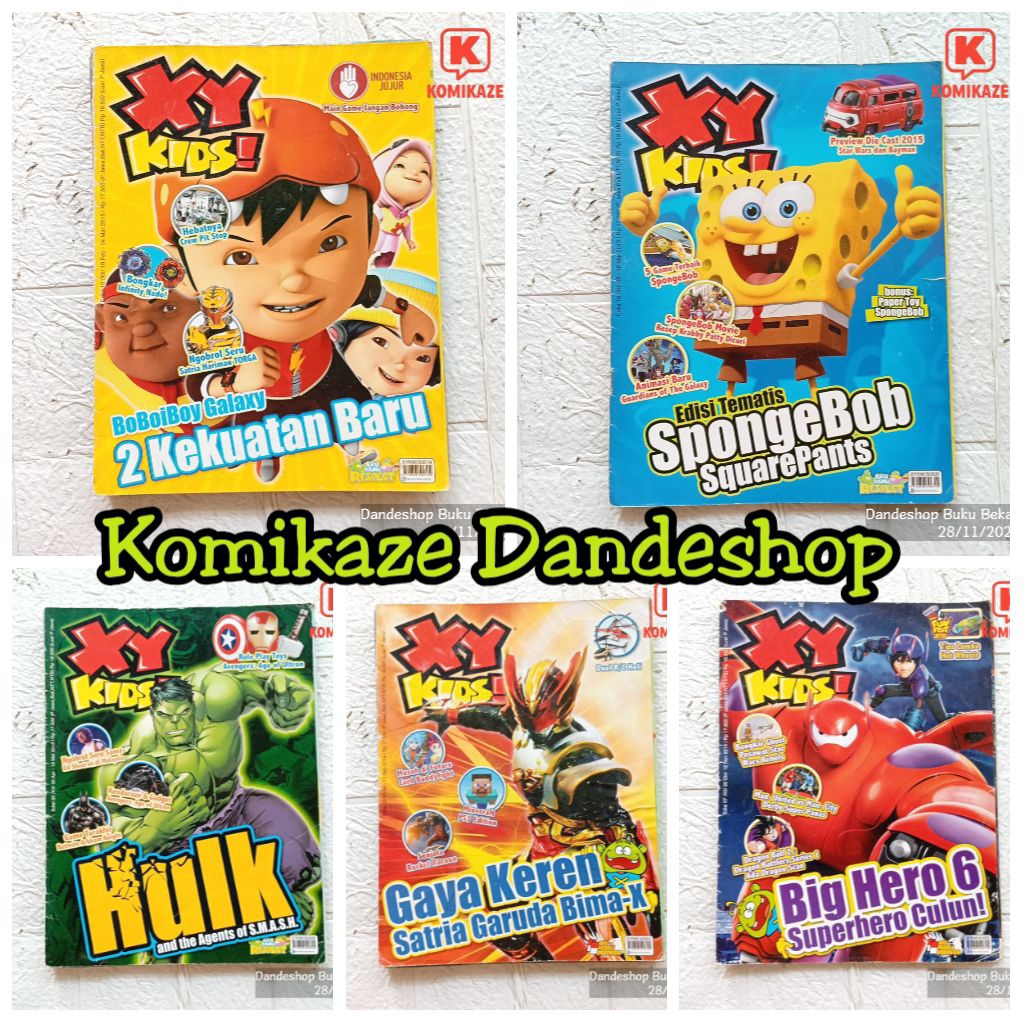XY Kids Majalah Hobi Anak - Bekas BUKUGRAFI