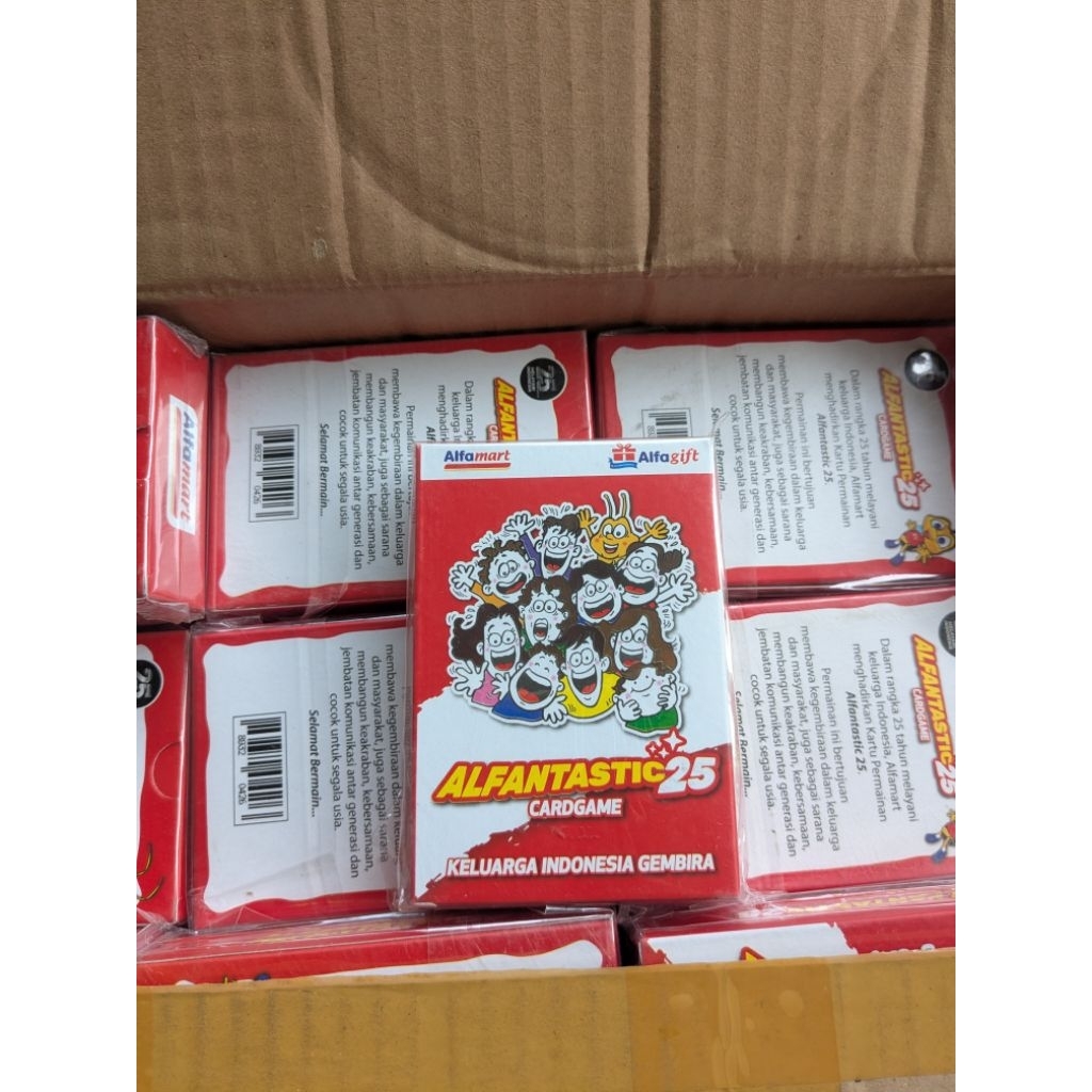Alfamart card game kartu permainan keluarga Funtastic25