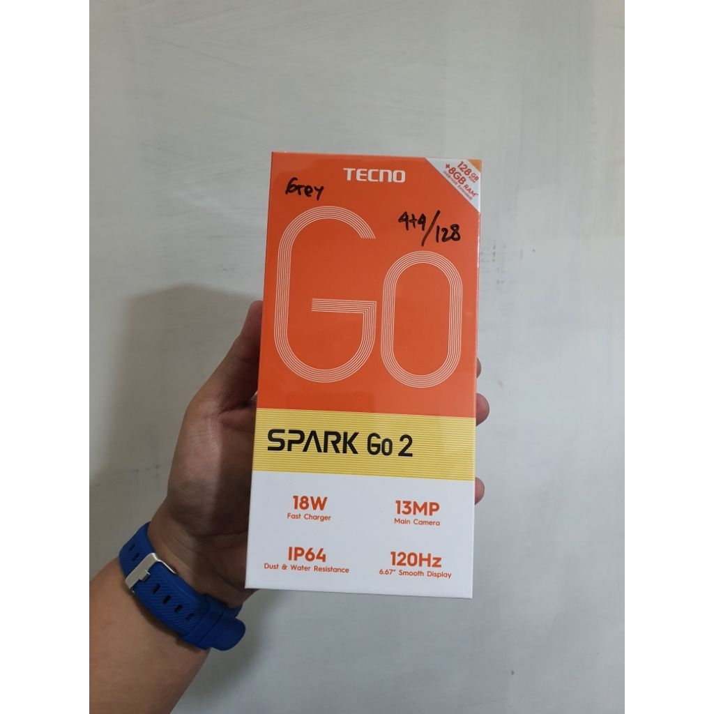 Tecno Spark Go 2 4/128 Gb - Garansi Resmi 100% Original