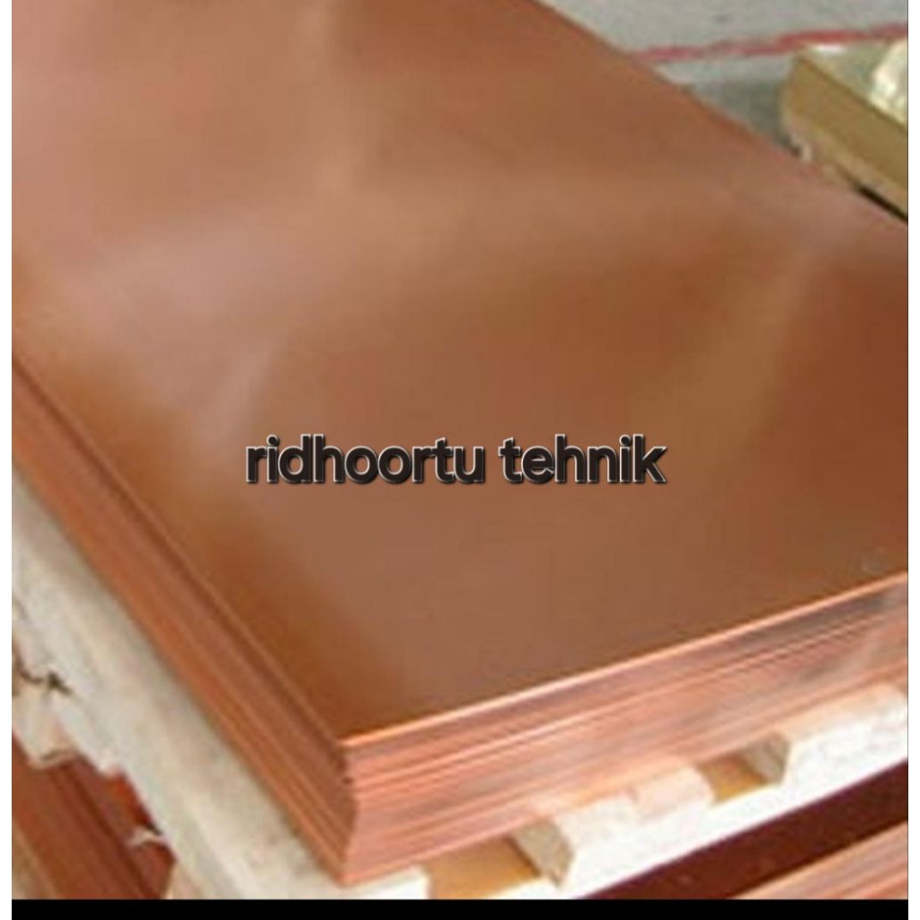 PLAT TEMBAGA TEBAL 2MM TEMBAGA MURNI