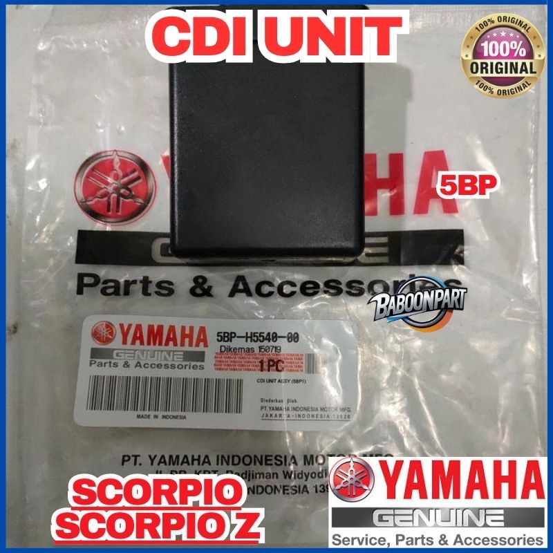 CDI / Unit Comp 5BP Yamaha Scorpio dan Scorpio Z Original