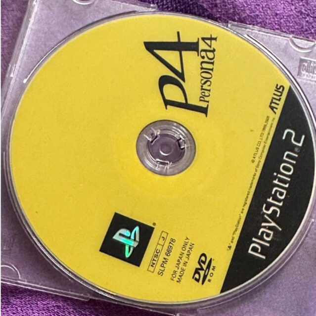 kaset ps2 original japan persona 4