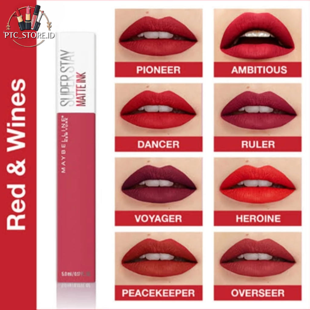 MAYBELLINE NEW YORK SUPERSTAY MATTE INK 30+ WARNA