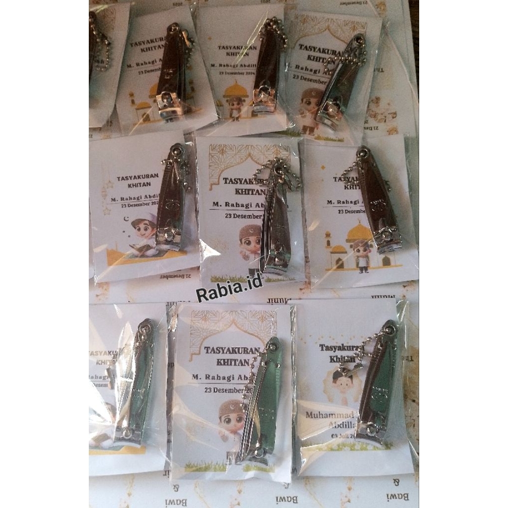 New souvenir gunting kuku/souvenir khitanan anak