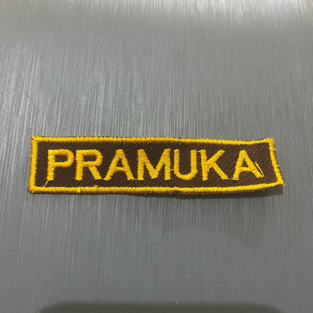 ATRIBUT PRAMUKA BORDIR BADGE PRAMUKA