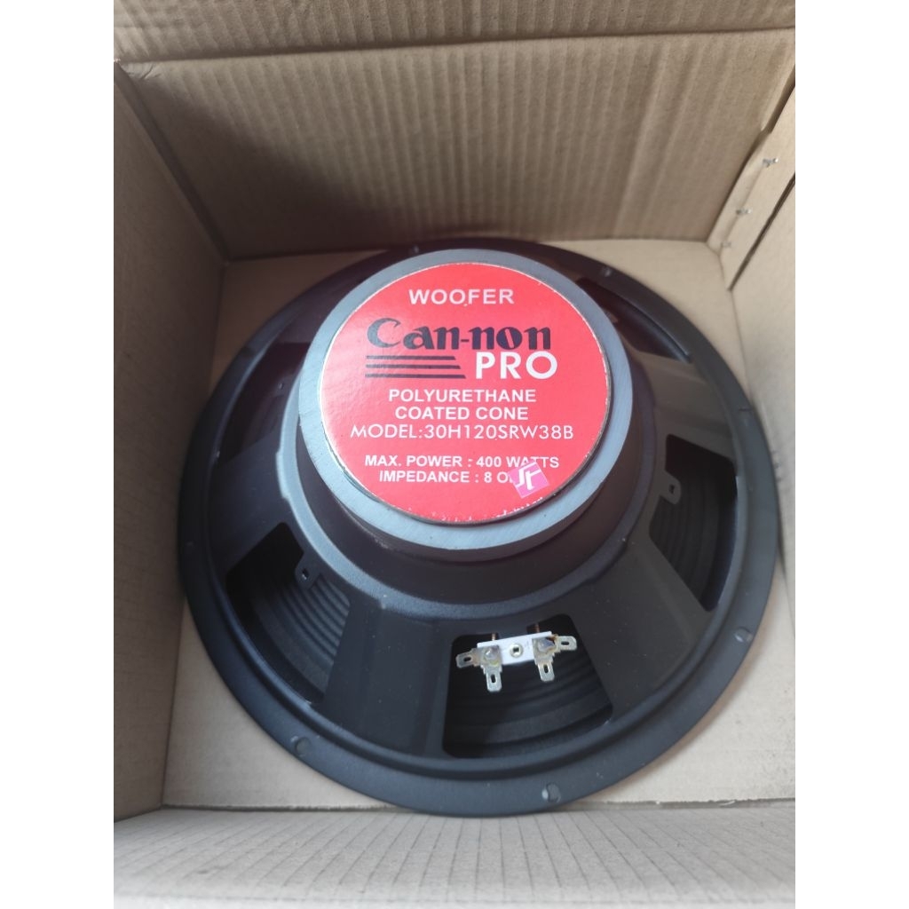 speaker Canon pro 12 inch woofer 400 watt